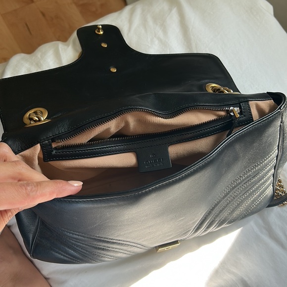 Gucci GG marmont medium shoulder bag - Picture 3 of 6